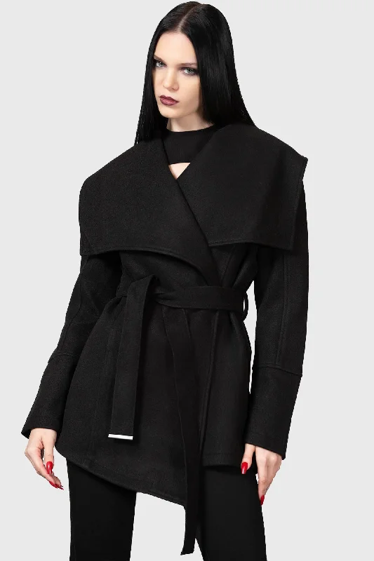 Dissonance Awakening Coat Print Jacquard Embroidered
