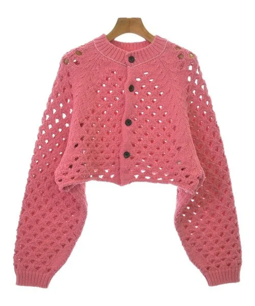 CURRENTAGE Cardigans Mesh Cardigan Canvas Denim