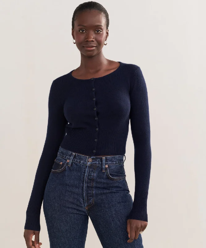 Cashmere Finley Cardigan Terry Terry Cloth Terry Knit