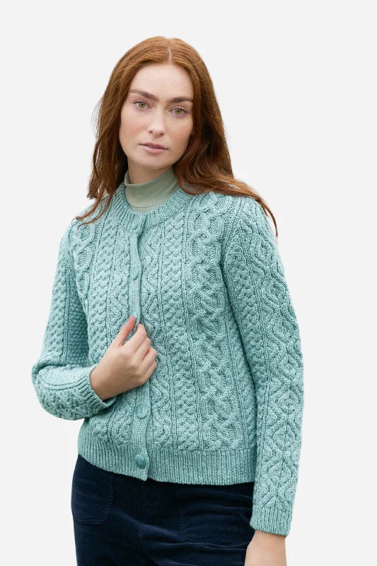Aran - Tramore Cardigan - Mermaid Modern Contemporary chic