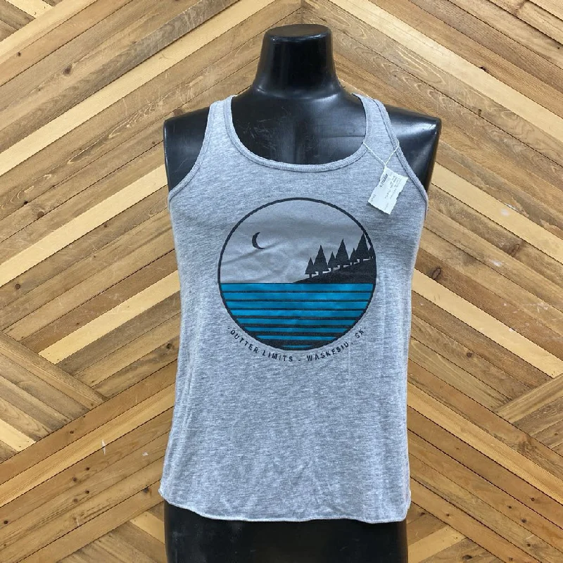 Outter Limits - Tank Top : Grey -women-MD chic tank top