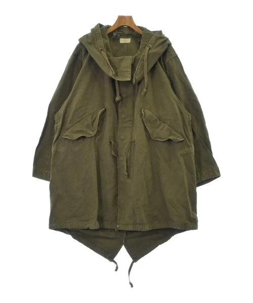 HERILL Mod coats Peter Pan Collar Cowl Neck Turtleneck