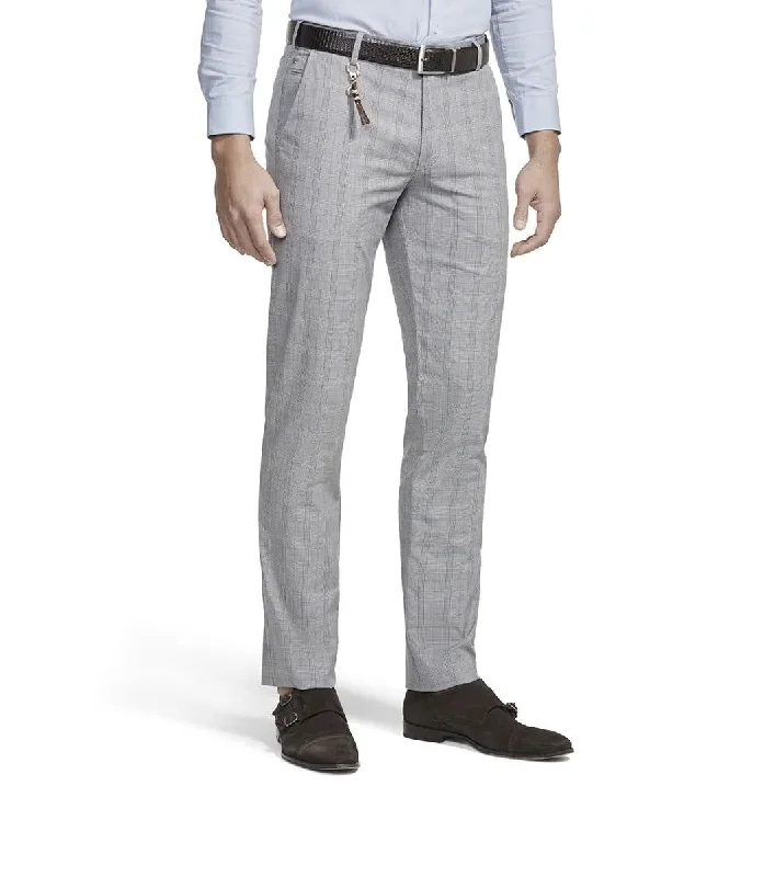 Meyer Bonn English Plaid Trouser Trousers Cargo pockets