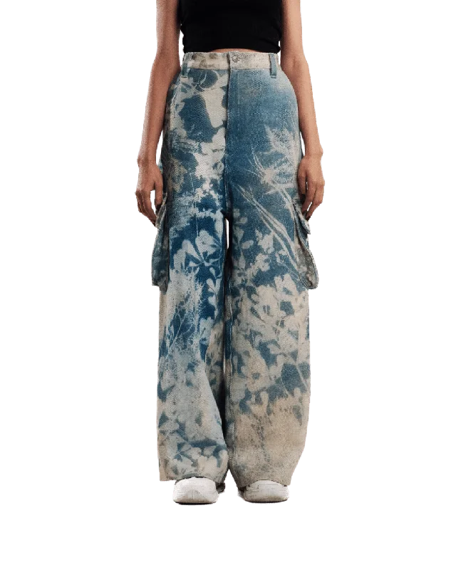 "GRANDMAS GARDEN" PRINTED TROUSERS Trousers Exclusive Limited