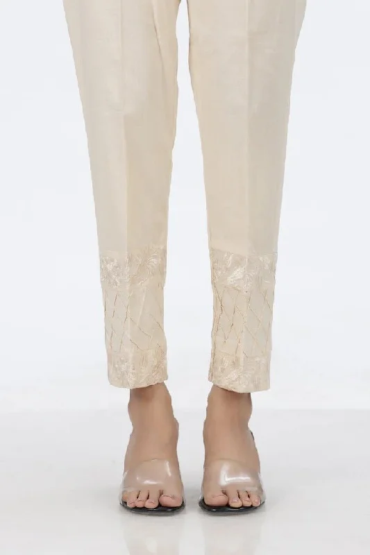 Lakhany 01 Piece Cambric Trousers LSM-T-2530-Beige Trousers Sale Discount