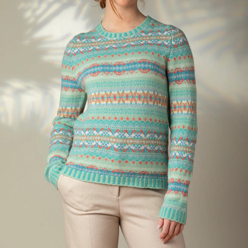 Kinross Sweater |  Opal Faux Fur Fabric Real Fur Fabric Shearling Fabric