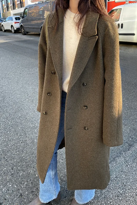 WOOL BLEND COAT Houndstooth Coat Plaid Coat Tartan Coat