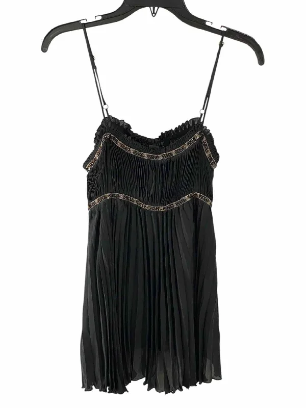 Express Design Studio Size XS Black Tank Top bronze tank top