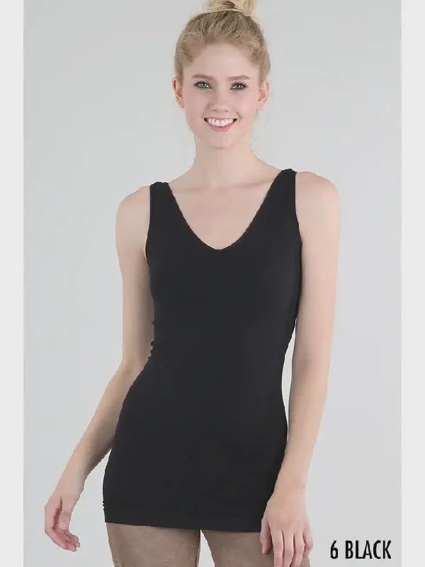 Reversible Tank Top | Black | NikiBiki relaxed fit tank
