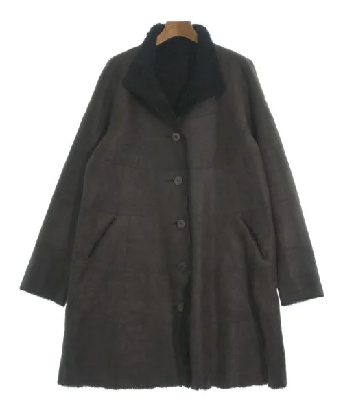 Haat Sheepskin coats Appliqued Beaded Sequined