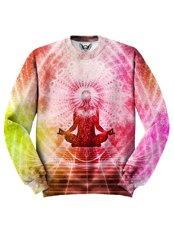 Enlightened Chakra Visionary Art Sweater Terry Terry Cloth Terry Knit