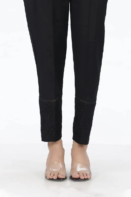 Lakhany 01 Piece Cambric Trousers LSM-T-2525-Black Trousers stylish elegant