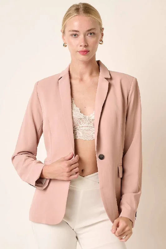 BLUSH TAILORED BLAZER Women's Unique Blazer