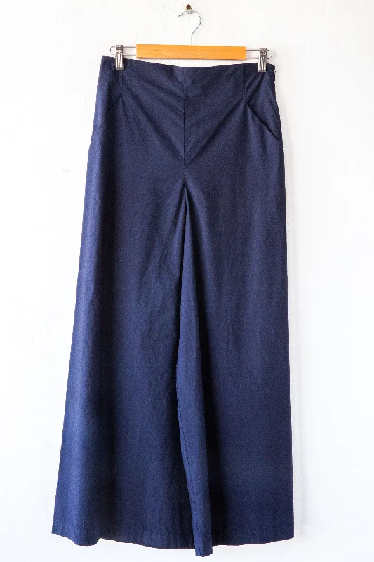 Wide Leg Trouser Cropped Trousers Casual Linen