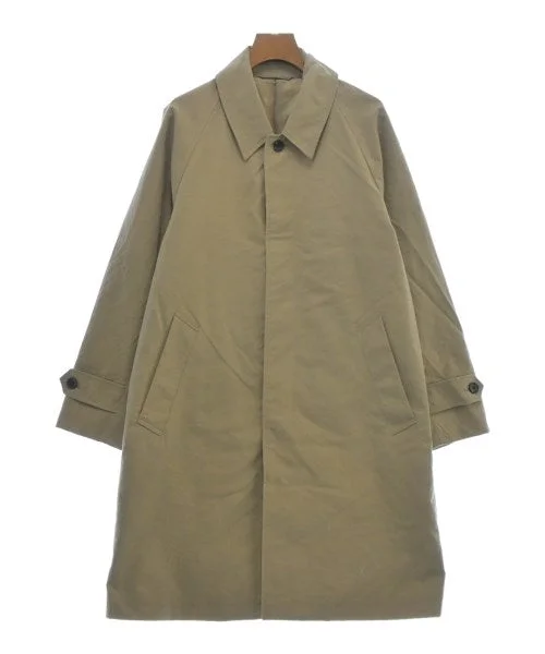 green label relaxing Soutien collar coats Buttoned Zippered Snapped