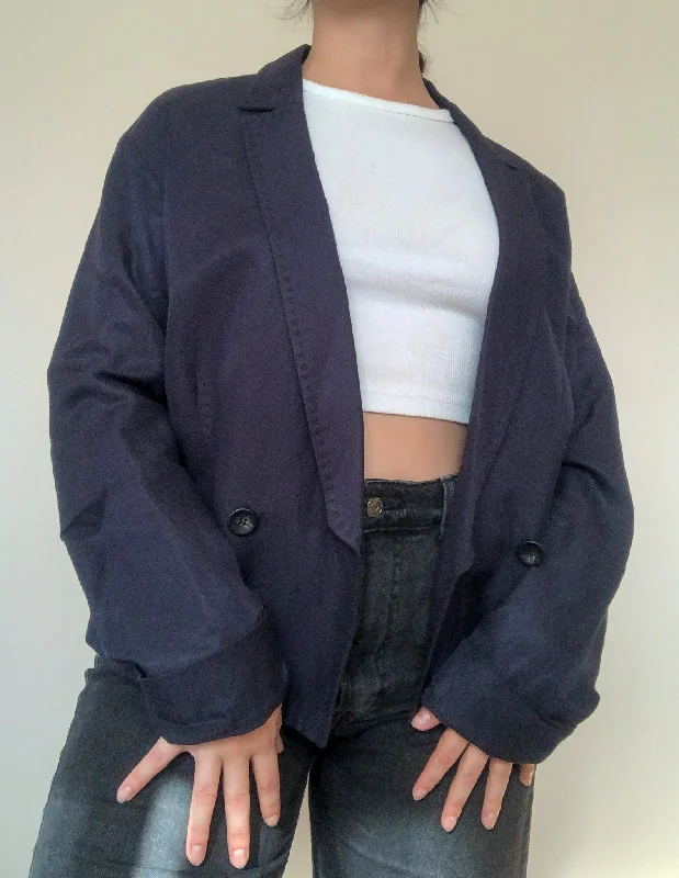 Hanni Y Stitch Detail Navy Blazer Women's Advanced Suit