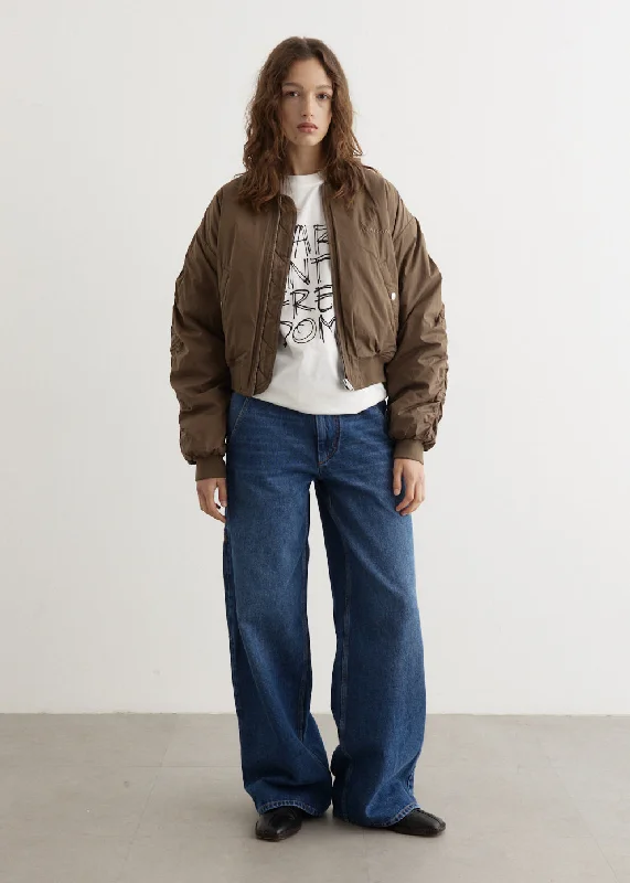 Bessime Jacket Ribbed Jacket Pleated Jacket Ruffled Jacket