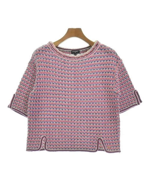 CHANEL Sweaters Cashmere Blend Cotton Blend Poly Blend
