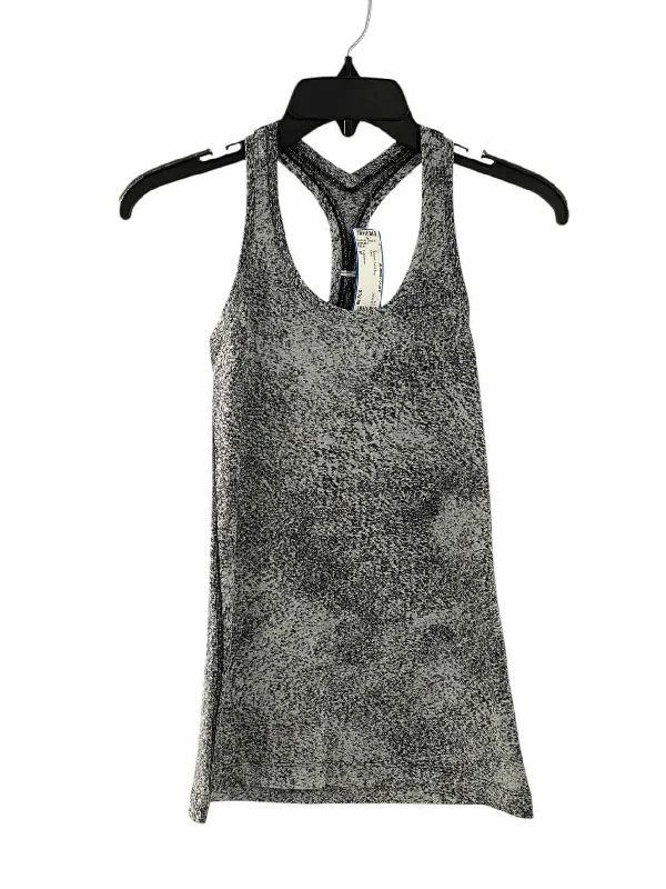Lululemon Size M Gray Athletic Tank Top stretchy tank top