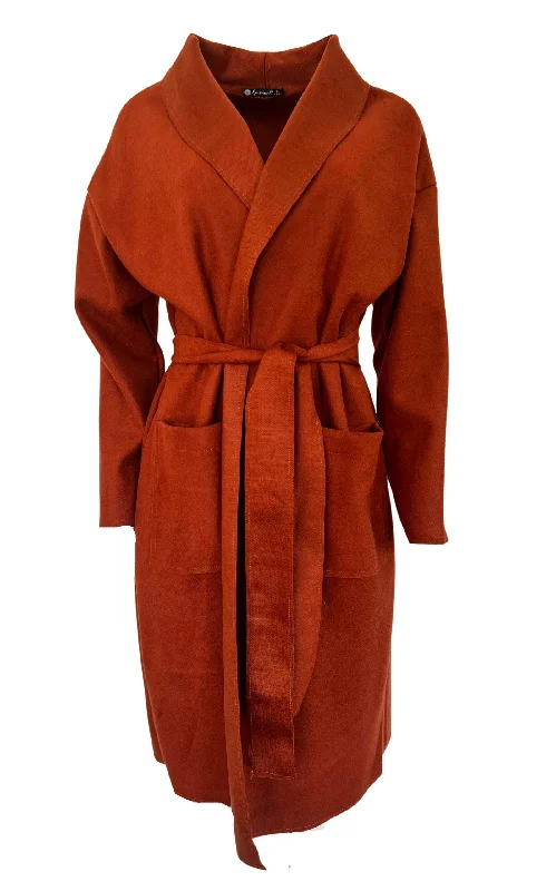 Cotton Blend Belted Trench Coat Bodycon Sheath Shift