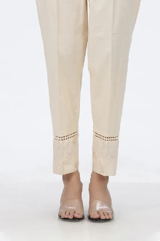 Lakhany 01 Piece Cambric Trousers LSM-T-2528-Beige Trousers Recommended Stylist