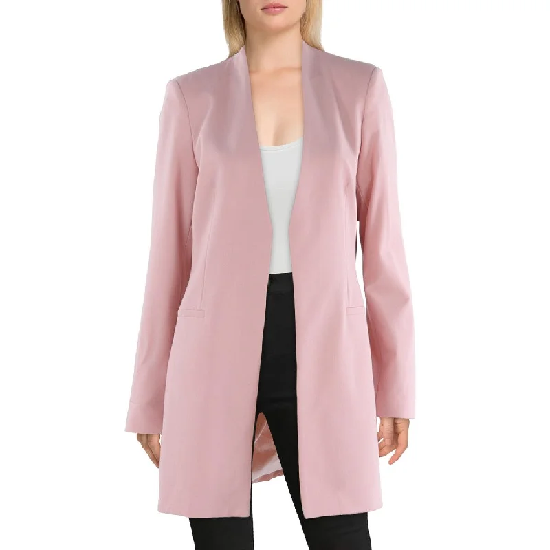 Calvin Klein Womens Office Business Open-Front Blazer Women's Vintage Suit