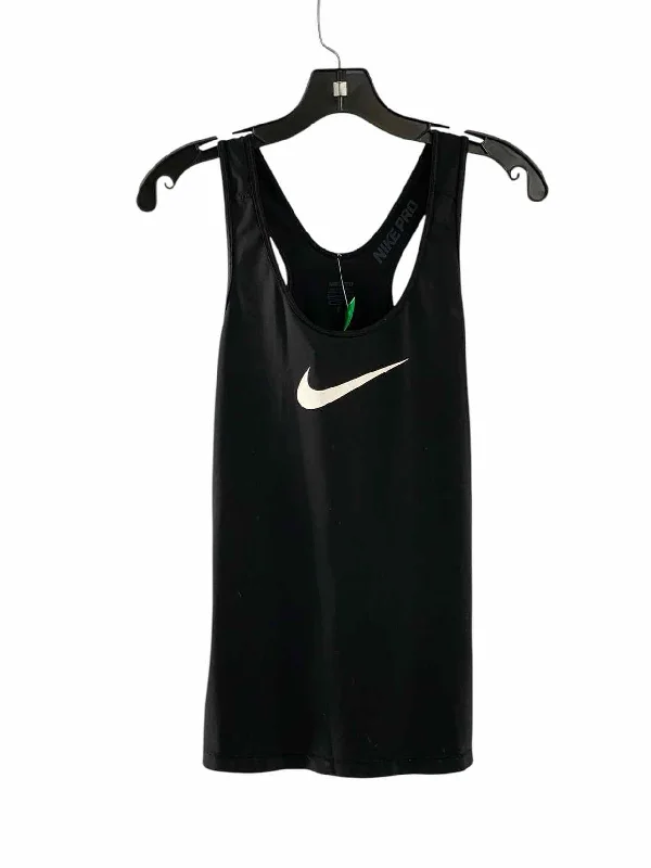 Nike Size M Black Athletic Tank Top black tank top