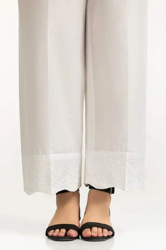 Gul Ahmed Stitched White Lawn Embroidered Trouser IUSTTR-42001 Trousers Plaid Checkered Gul Ahmed Stitched White Lawn Embroidered Trouser IUSTTR-42001 Trousers Plaid Checkered