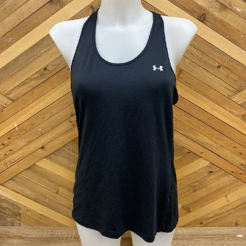 Under Armour - Women's Tank Top - MSRP $30: Black-women-LG stretchy tank top