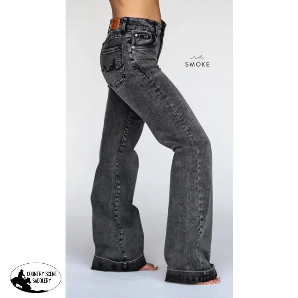 SMOKE SIGNATURE TROUSER DENIM Trousers sophisticated sleek