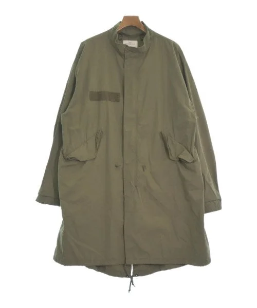 FREAK'S STORE Mod coats Asymmetrical Collar Hooded Zippered