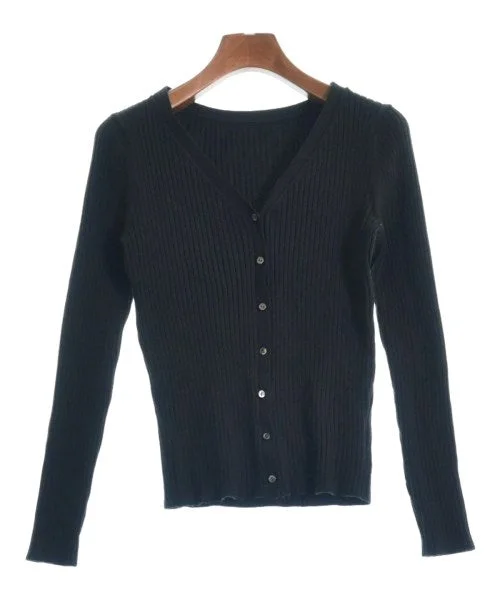 DES PRES Cardigans Boat Neck Shawl Collar Notched Collar