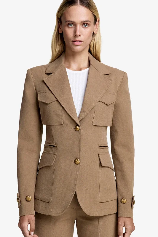 Smythe - Safari Blazer - SP25062 Plus Size Women's Coat