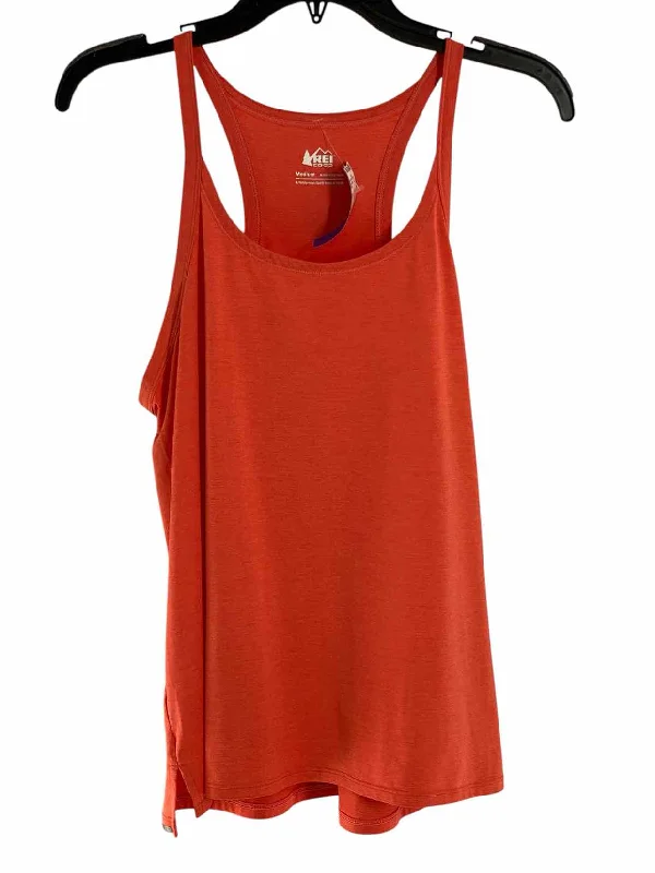 REI Size M Orange Athletic Tank Top cotton tank top