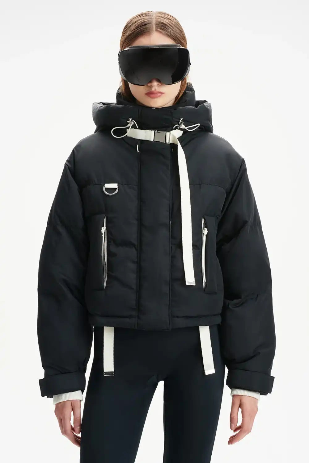 Willow Ivy Short Jacket Hooded Jacket Caped Jacket Shawl Collar Jacket