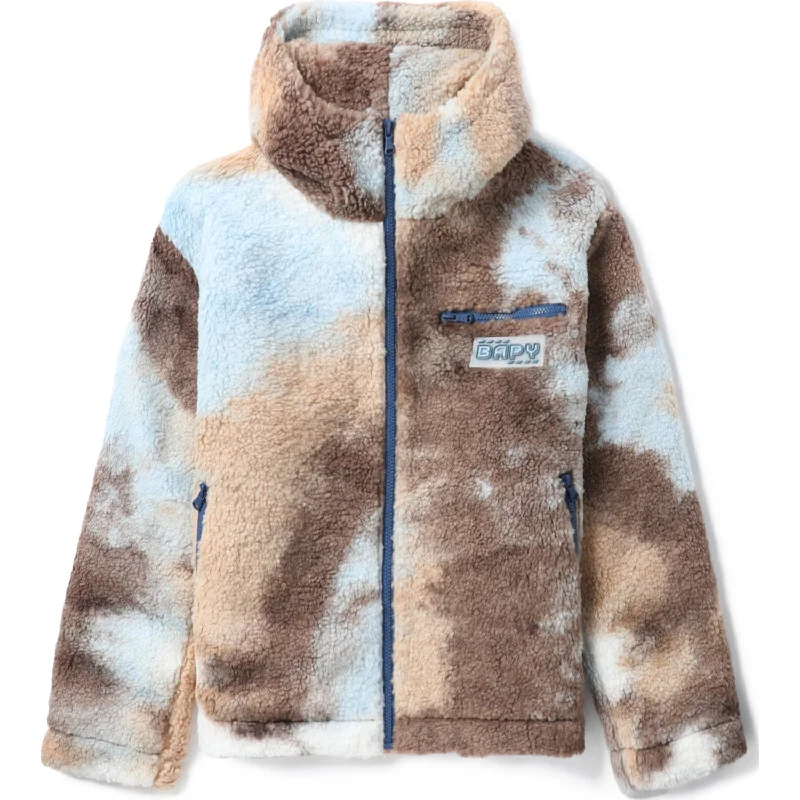BAPY MULTI COLOR FLEECE JACKET LADIES Wool Jacket Cashmere Jacket Tweed Jacket