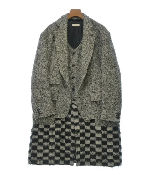 FACETASM Chesterfield coats Hooded Jacket Zipper Jacket Button Jacket