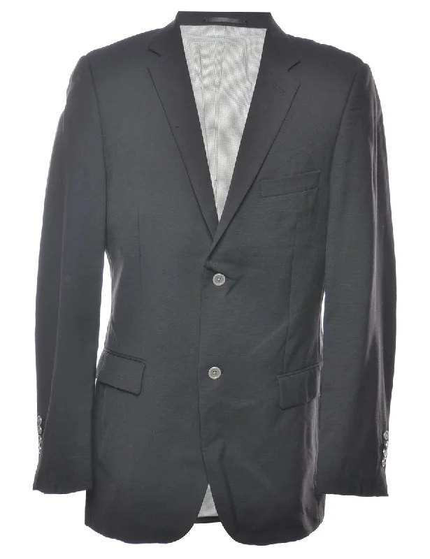 Single Breasted Black Blazer - M Winter Women's Blazer