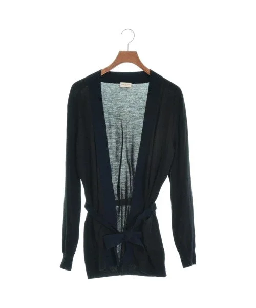 DRIES VAN NOTEN Cardigans Denim Fabric Leather Fabric Suede Fabric