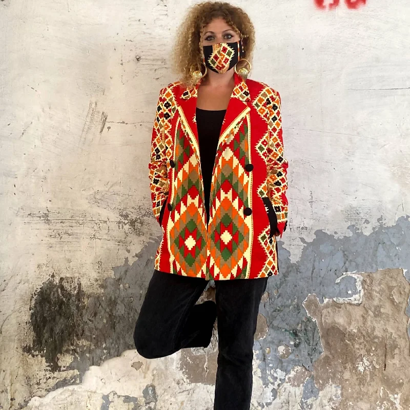 Isis Velvet Blazer Plus Size Women's Coat