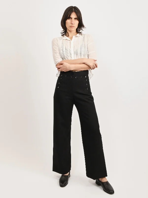 Black Riding Twill Sailor Trouser Trousers Review Highly
