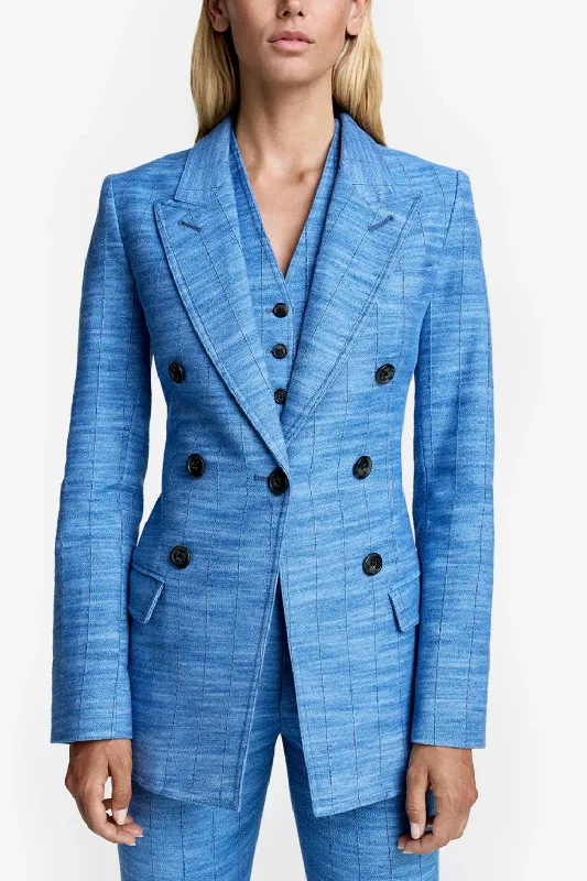 Smythe - Not a DB Blazer - SP25054 Women's Solid Blazer