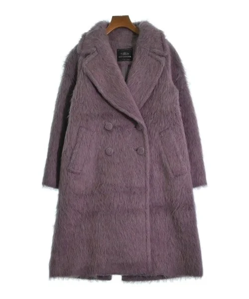 GRACE CONTINENTAL Chesterfield coats Embroidered Appliqued Beaded
