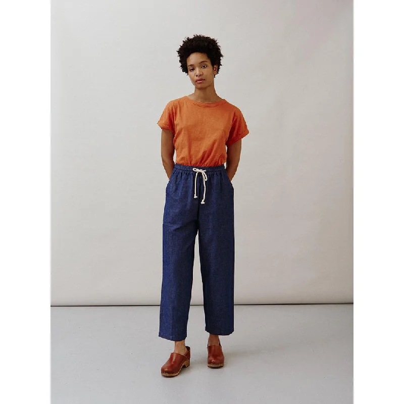 Sideline - Orla trousers - indigo Trousers Capri Summer