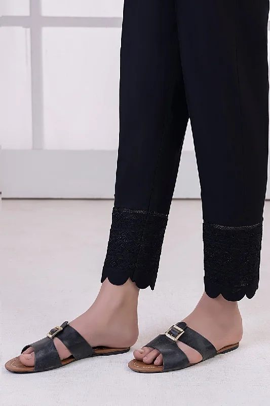 Lakhany 01 Piece Embroidered Trousers - LSM-T-3106 (B) Trousers Ceremony Elegant