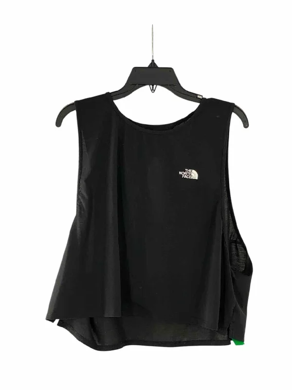 The North Face Size XL Black Athletic Tank Top sheer tank top