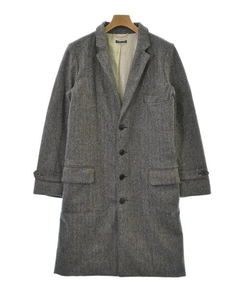 FRANK LEDER Chesterfield coats Plaid Tartan Floral