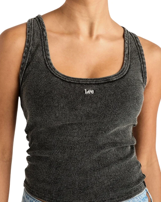Scoop Rib Tank open back tank