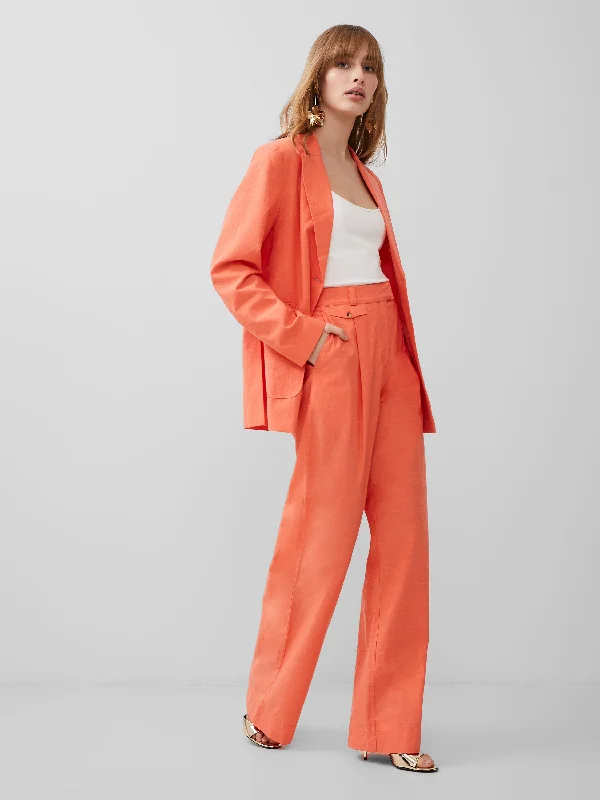 Alania City Trouser Trousers Low Rise Relaxed