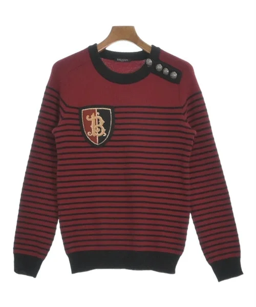 BALMAIN Sweaters Plaid Sweater Polka Dot Checkered